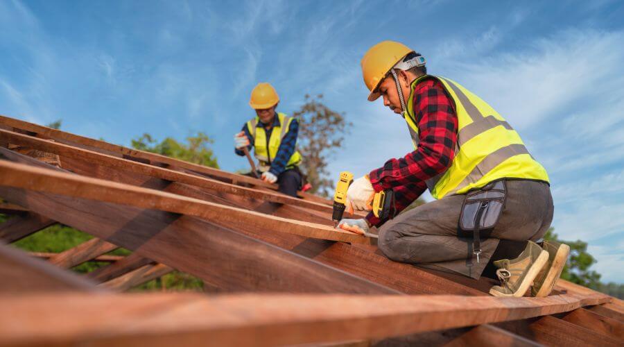 Professional gutter cleaning in Warrington, PA